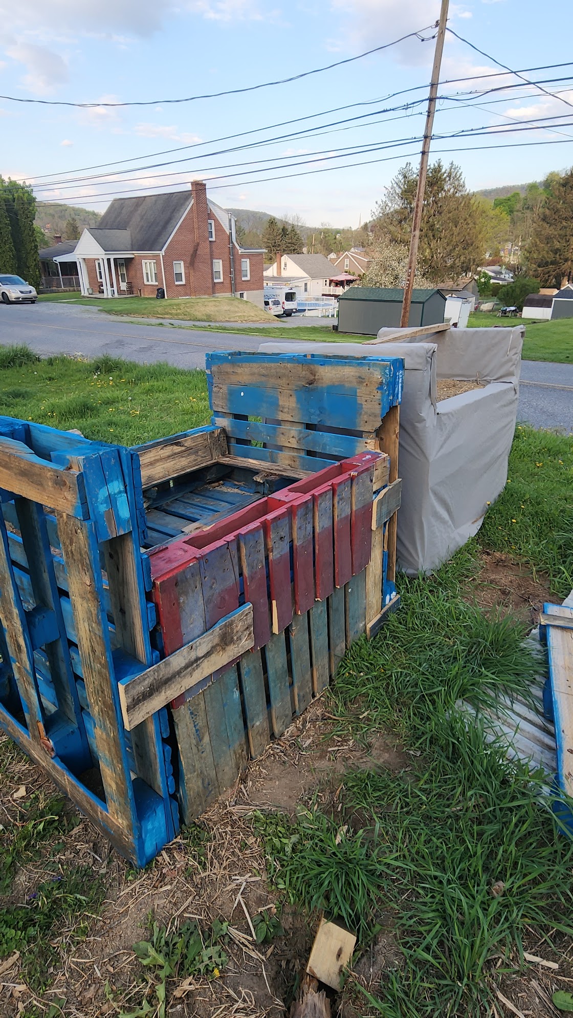 Shows both sides stacked. In the background is a previously completed one.